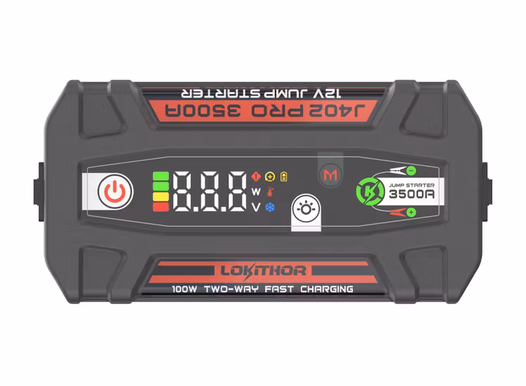 Lokithor J402 PRO Starthjälp med Snabbladdning