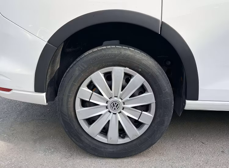 Skärmbreddare mattsvarta VW Caddy 2021+