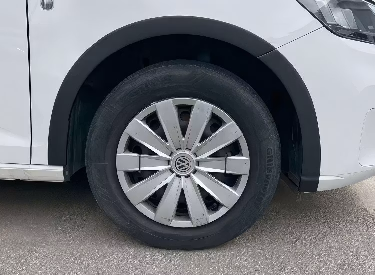 Skärmbreddare mattsvarta VW Caddy 2021+