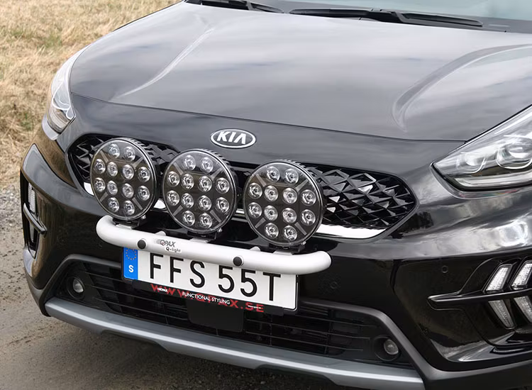Q-light extraljusbåge rak Kia Niro 2020+