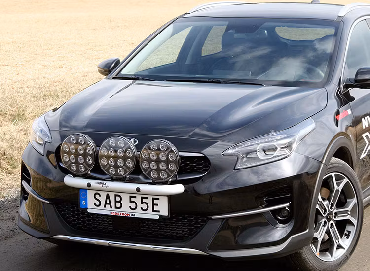 Q-light extraljusbåge rak Kia XCeed 2020+