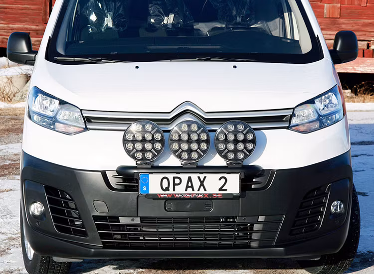 Q-light extraljusbåge rak Fiat Scudo 2022+