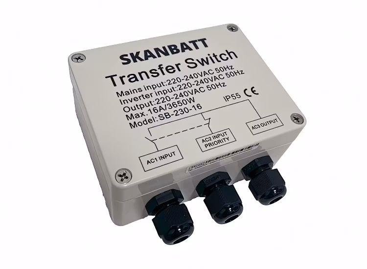 Prioriteringsrelä Skanbatt 3600VA US-16