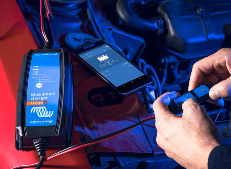 Victron Blue Smart IP65 batteriladdare 12V/15A BT Litium och blybatteri
