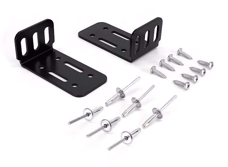 2-pack reg.nr fästen för LED ramp