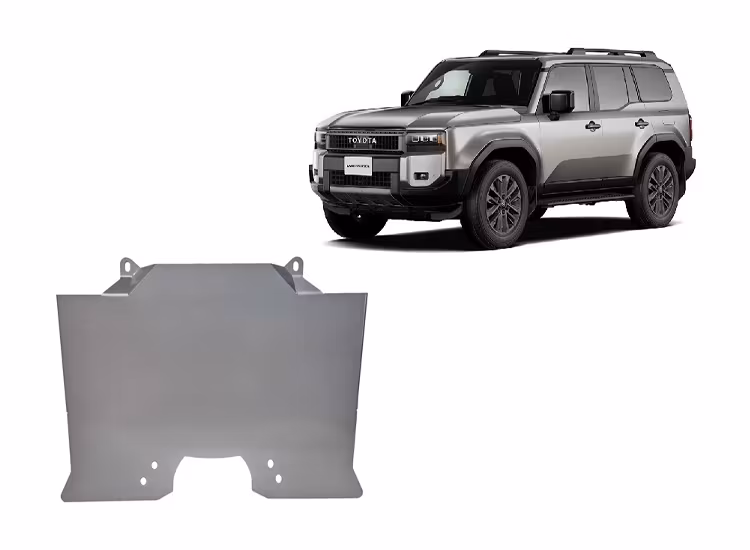 Hasplåt för motorn till Toyota Landcruiser 250 2024+