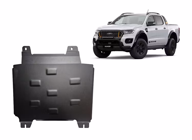 Underkörningsskydd växellåda / fördelningslåda Ford Ranger 2020-2023