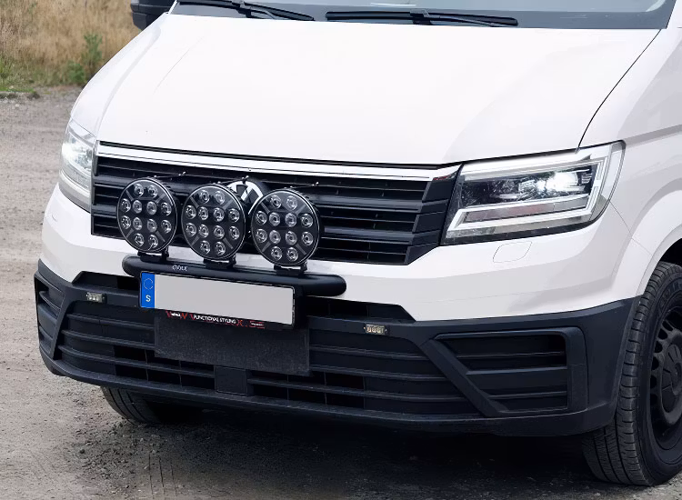Q-light extraljusbåge rak VW Crafter 2017+