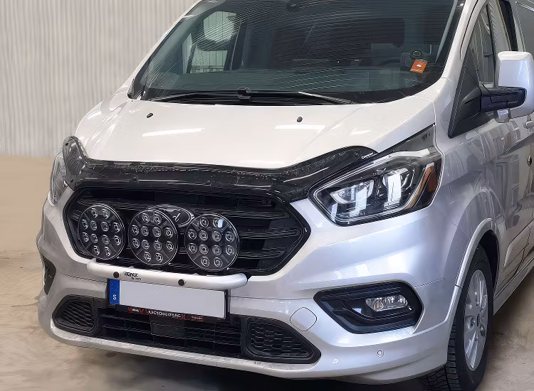 Q-light extraljusbåge rak Ford Transit Custom 2019-2023