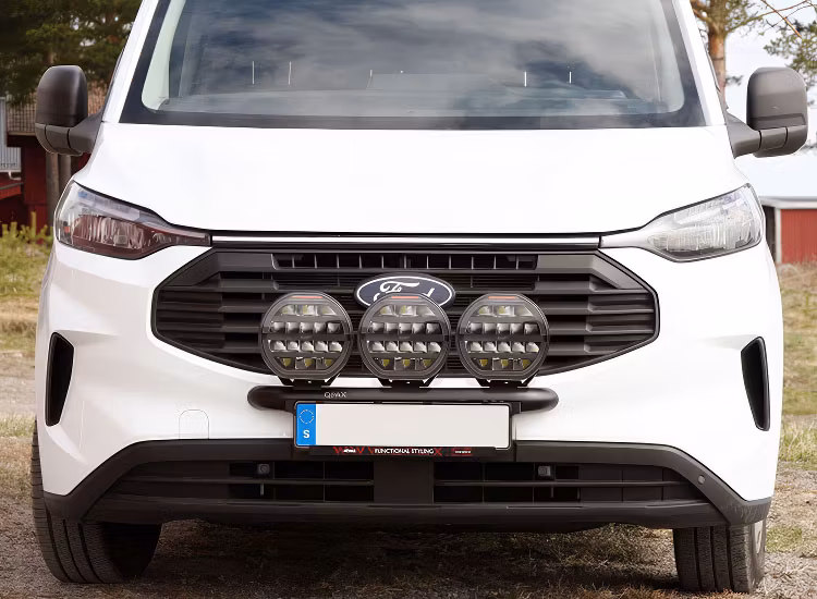 Q-light extraljusbåge rak Ford Transit Custom 2024+