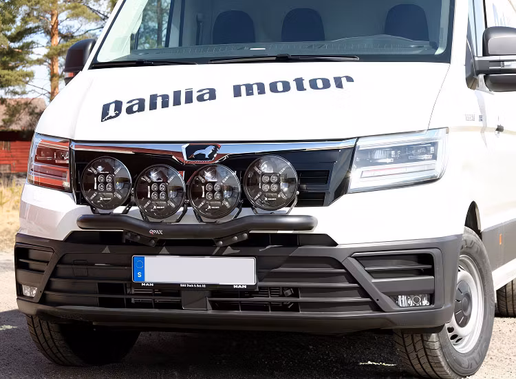 Q-light extraljusbåge MAN TGE 2017+