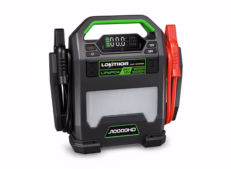 Lokithor J10000HD proffs starthjälp 12V 10000A & 24V 5000A