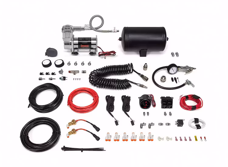 Pedders H/D-kompressor med dubbel digital mätare och lufttank