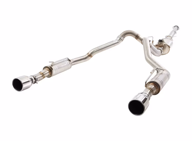 XFORCE 3.5" till dubbla 3" Varex Cat-Back System Dodge RAM 1500 2019-2024