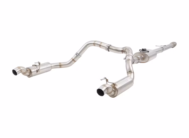 XFORCE 3.5 tum till dubbla 3 tum Varex Cat-Back System Chevrolet Silverado 2019+