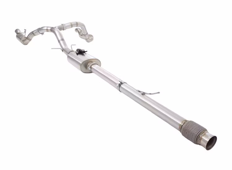 XFORCE 3.5 tum till dubbla 3 tum Varex Cat-Back System Chevrolet Silverado 2019+