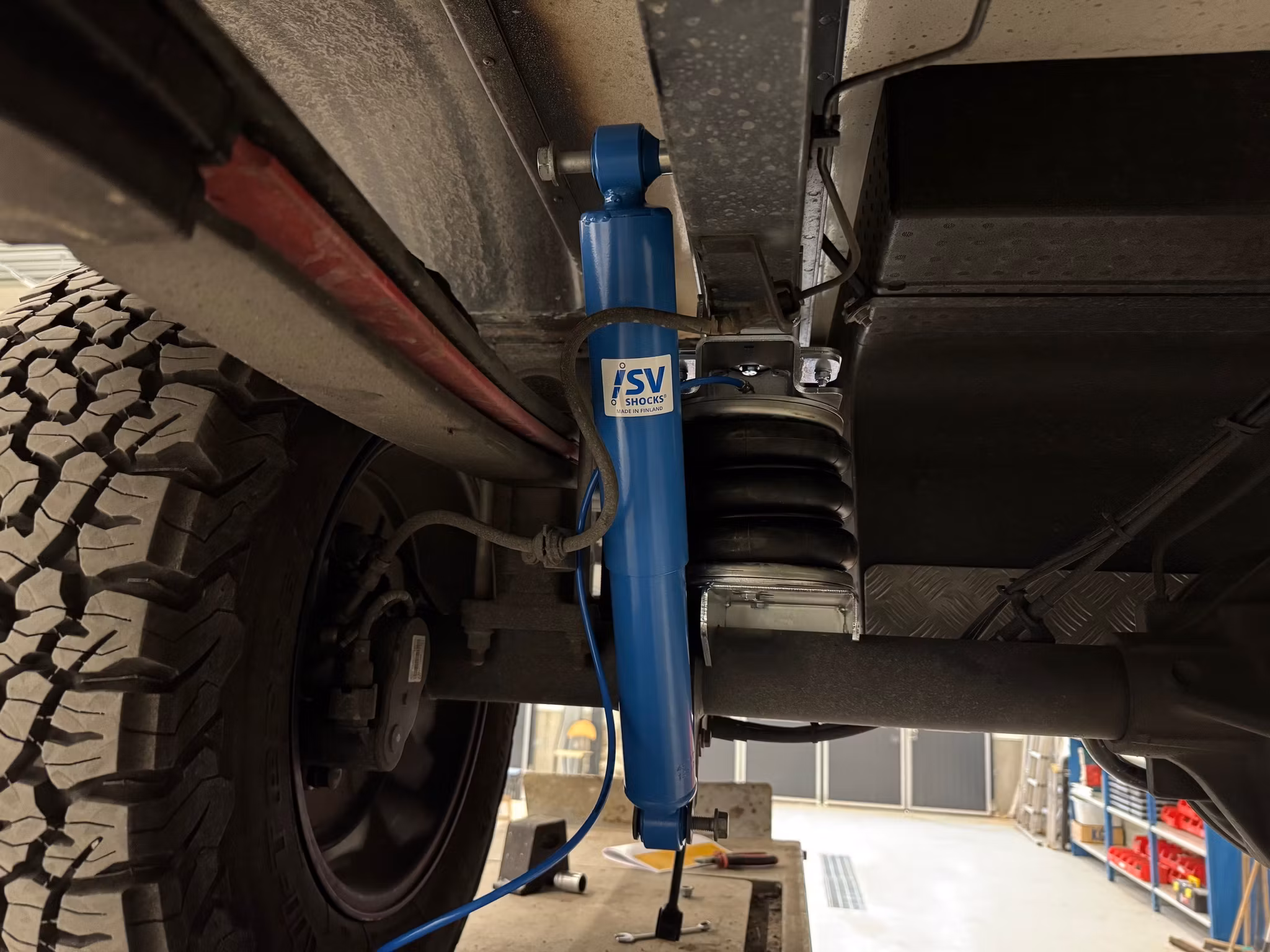 SV bakre stötdämpare – Mercedes Sprinter 4X4 2019+