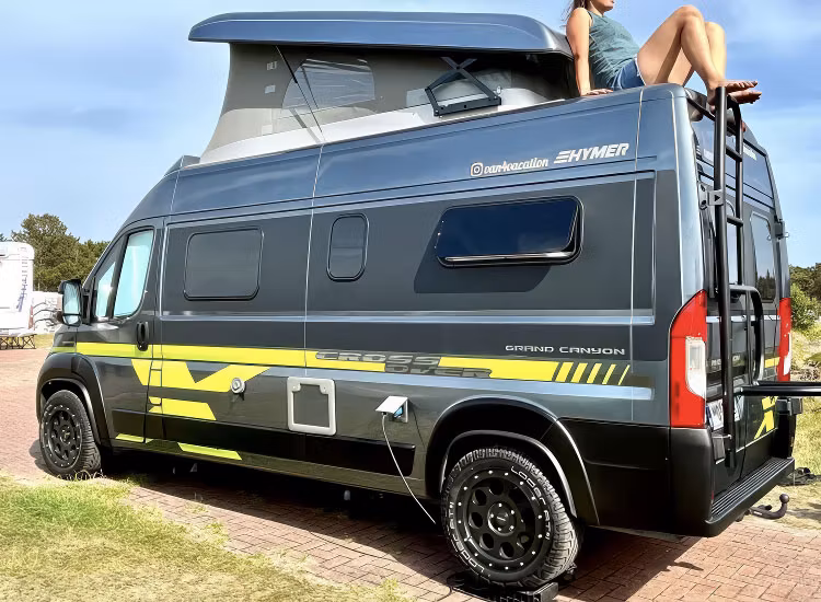 Fälgpaket Delta Klassik B Gunmetal Grey 8,5x18 5/118 / 5/130 ET45 Ducato / Jumper / Boxer