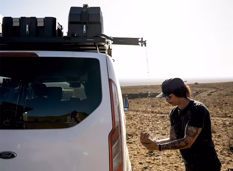 Förlängningsfäste för kran Front Runner