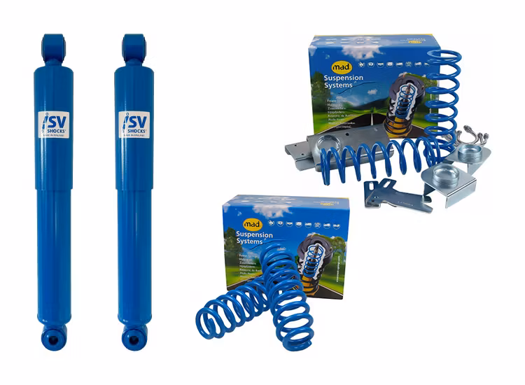 Höjningssats inkl. SV Stötdämpare bak Ducato / Jumper / Boxer / Movano