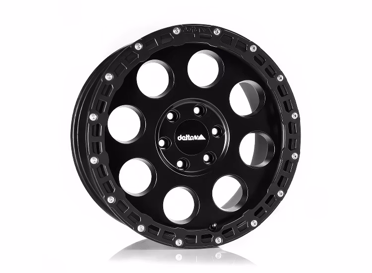 Delta Klassik B Rugged mattsvart 18 tum 6/130 ET45 Mercedes Sprinter 2019+