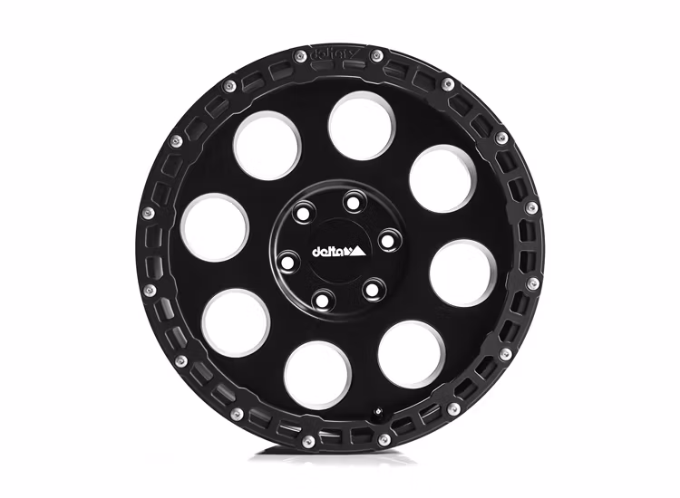 Delta Klassik B Rugged mattsvart 18 tum 6/130 ET45 Mercedes Sprinter 2019+