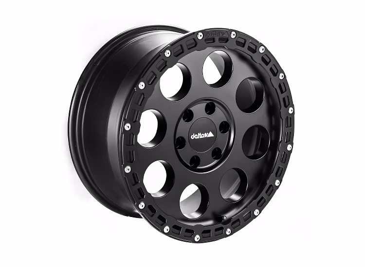 Delta Klassik B Rugged mattsvart 17″ 6/130 ET50 Mercedes Sprinter 2019+