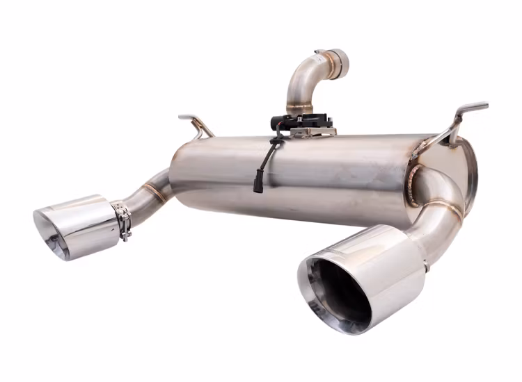 XFORCE 2.5 tum Axle-Back system med Varex ljuddämpare Jeep Wrangler JL 3.6l V6