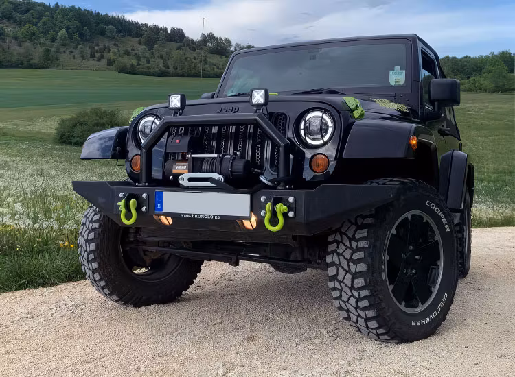 Kangaroowinch K8000E 12V syntetlina + fjärrkontroll