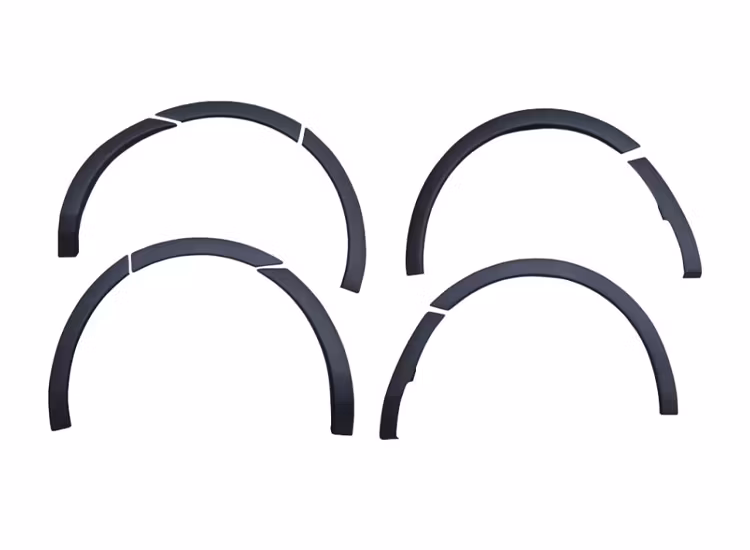 Skärmbreddare mattsvarta Ford Transit Custom 2018-2023