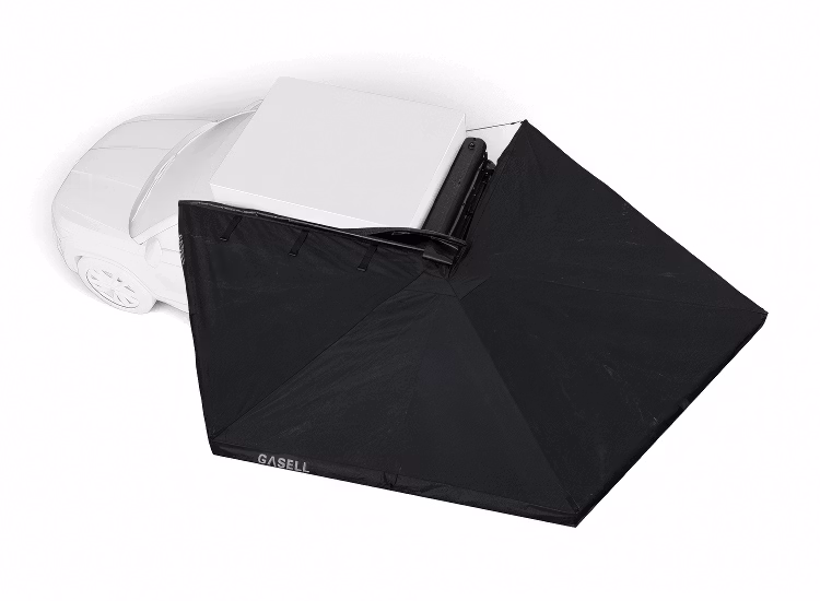 Gasell Adventure 2m 270° markis med inbyggd belysning