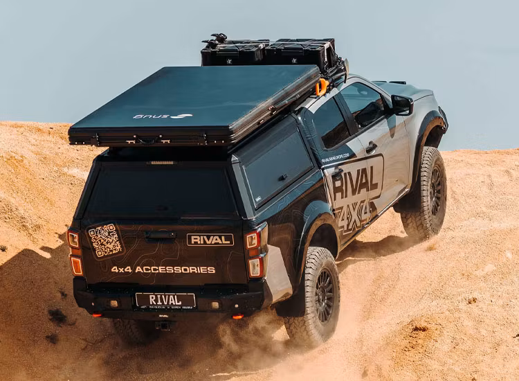 Rival Hardtop flakkåpa aluminium Isuzu D-Max 2021+
