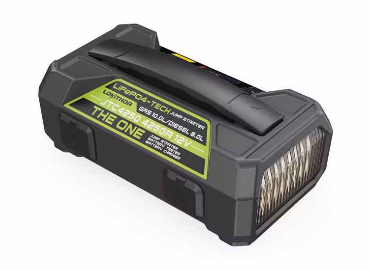 Lokithor 6-i-1 JTC4250 Starthjälp / Batteritestare / Batteriladdare