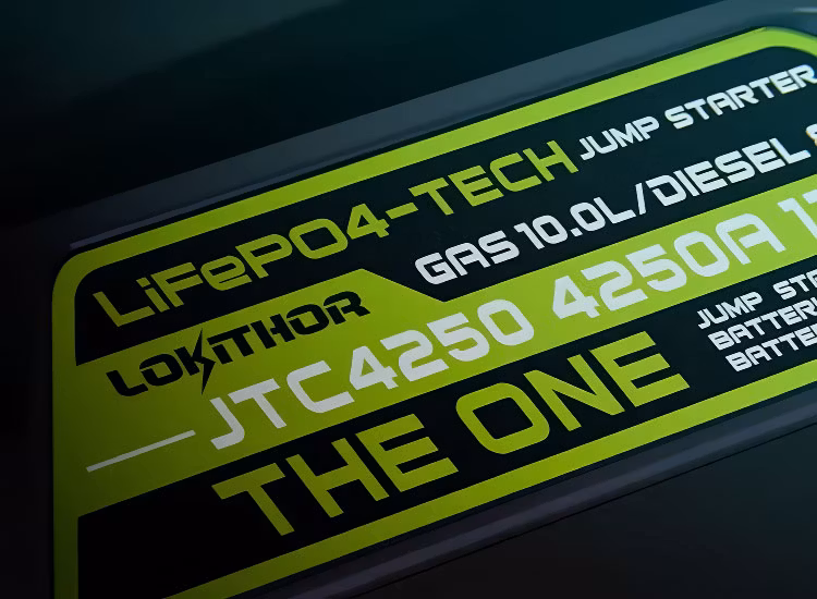 Lokithor 6-i-1 JTC4250 Starthjälp / Batteritestare / Batteriladdare