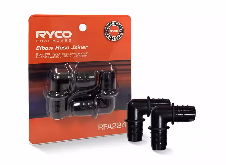 Ryco RFA224 slangkopplingar 16mm 90°