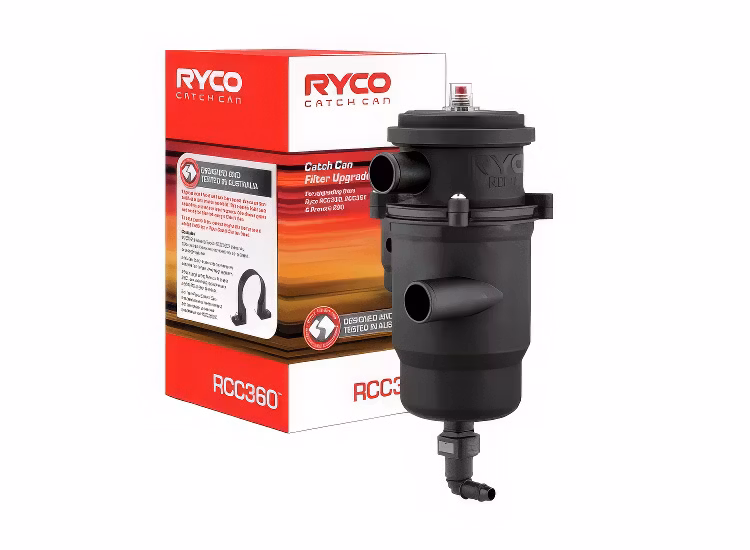 Ryco RCC360 catch can med bypass och serviceindikator