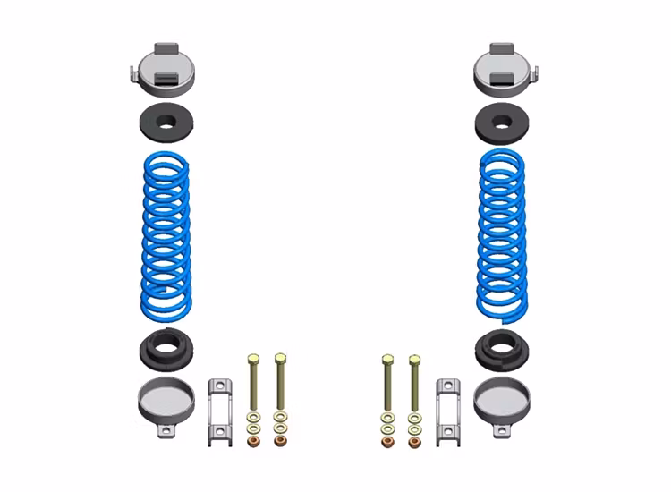 Hjälpfjädring bak Iveco Daily 2014+