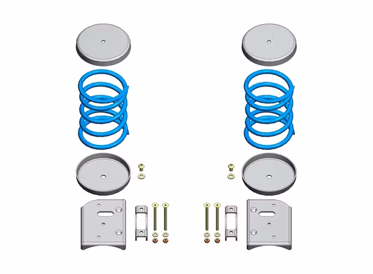 Hjälpfjädring bak 0-400kg Transit RWD enkelhjul bak 2014+