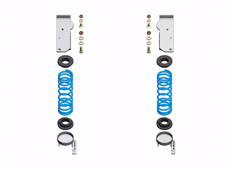 Hjälpfjädring bak Isuzu D-Max 2021+