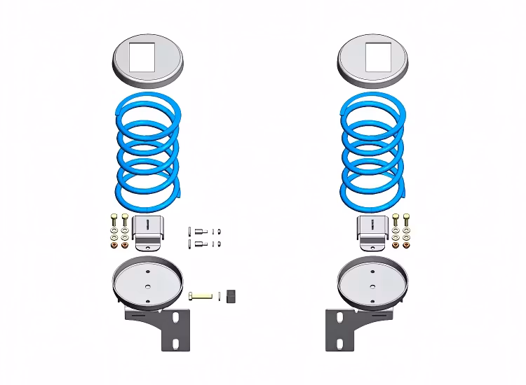 Hjälpfjädring bak  Mercedes Sprinter 5.0T / VW Crafter 5.0T