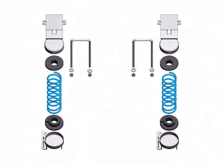 Hjälpfjädring bak Fiat Fullback / Mitsubishi L200