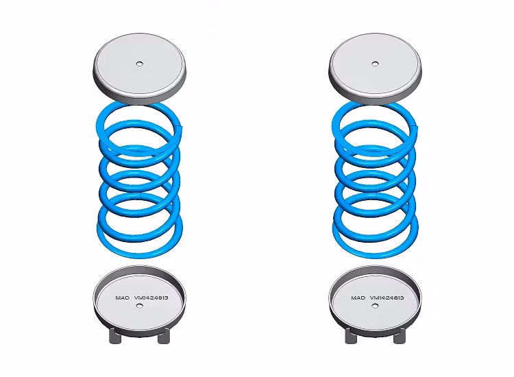 Hjälpfjädring Heavy Duty bak Master / Movano / NV400 FWD