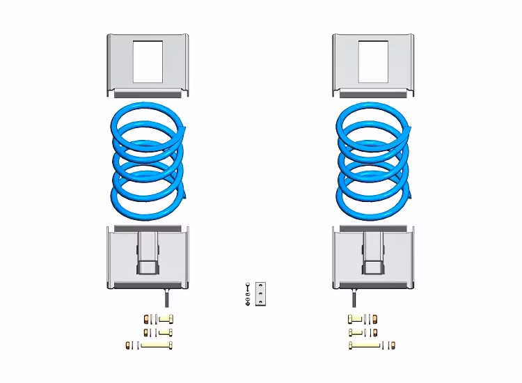 Hjälpfjädring bak Mercedes Sprinter 2000-2006