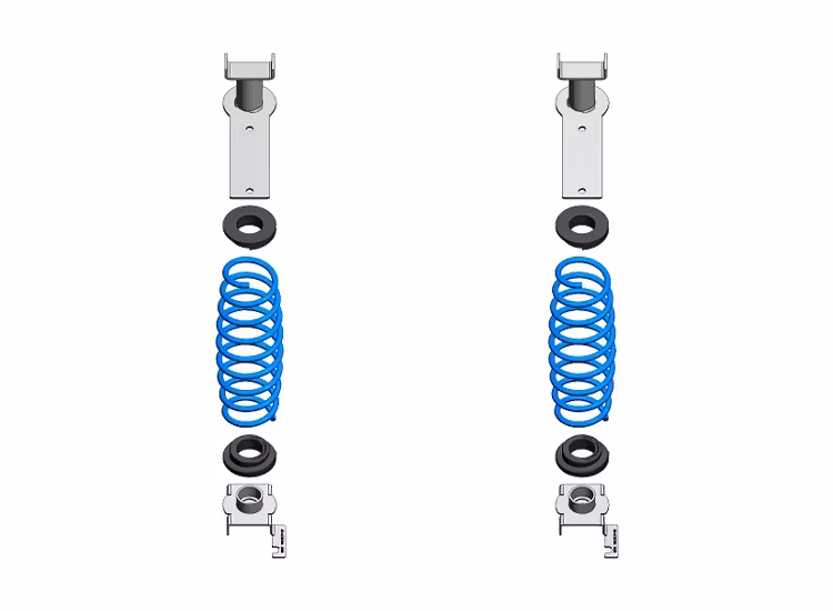 Hjälpfjädring bak Nissan Navara D23 2015+
