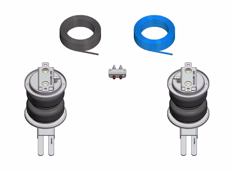 Luftfjädring manuell Isuzu D-Max 2002-2012