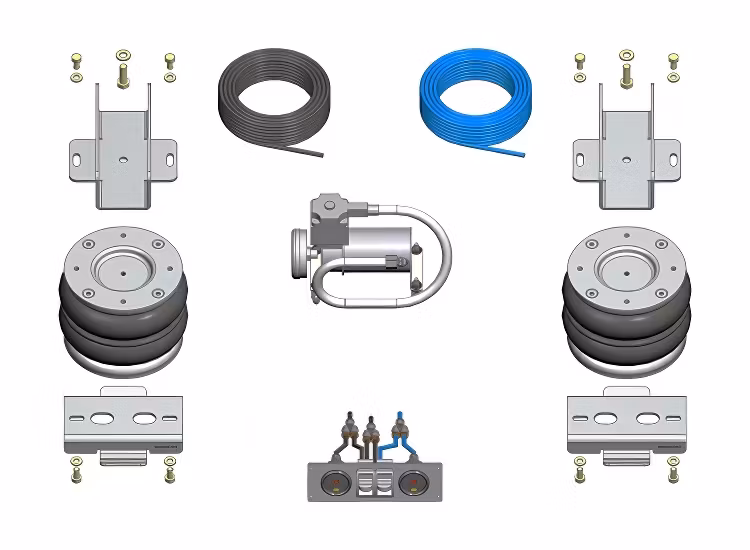 Luftfjädring inkl. kompressor Jumper / Ducato / Boxer / 1994-2006