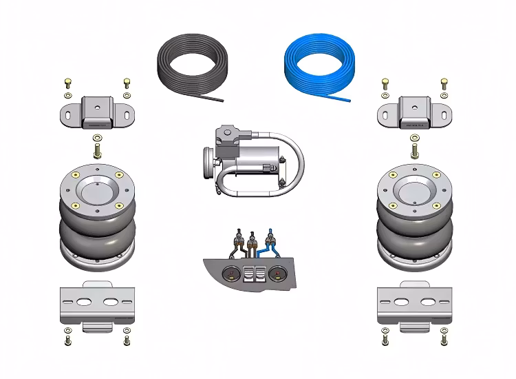 Luftfjädring inkl. Kompressor Toyota Proace max 2024+