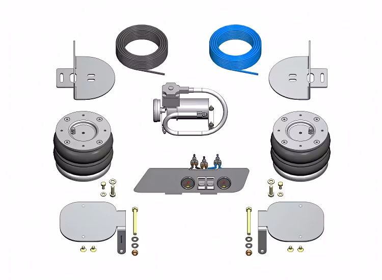 Luftfjädring inkl. kompressor NV400 / Movano / Master FWD