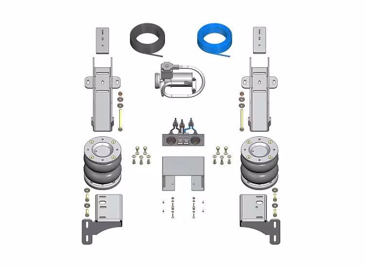 Luftfjädring inkl. kompressor Sprinter / Crafter RWD