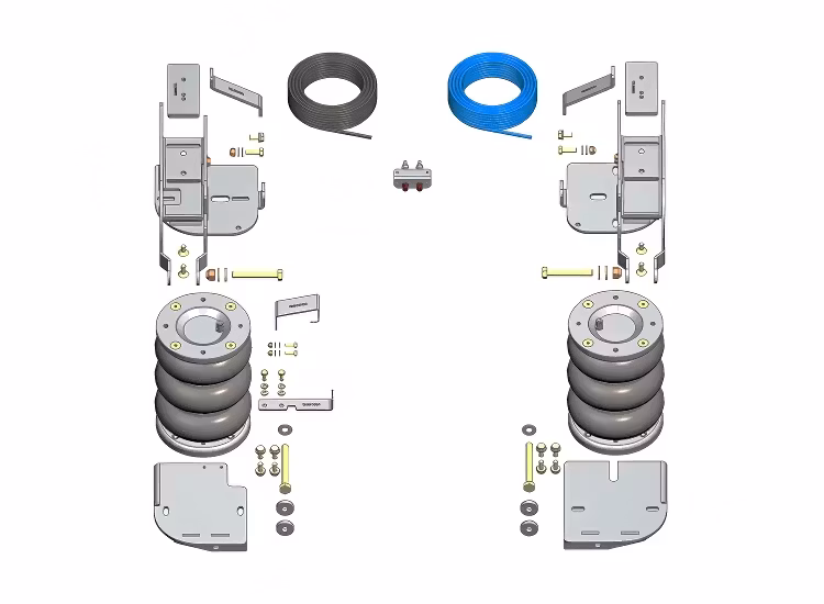 Luftfjädring manuell Sprinter dubbelhjul 4WD